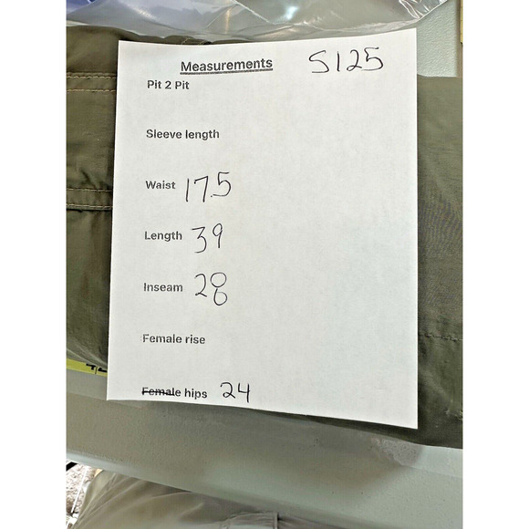 REI Mens Activewear Pants LX28 Army Green Convertible Shorts UPF 50 Belted Cargo - Picture 16 of 16